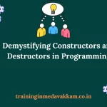 demystifting constructers and destructors in programming