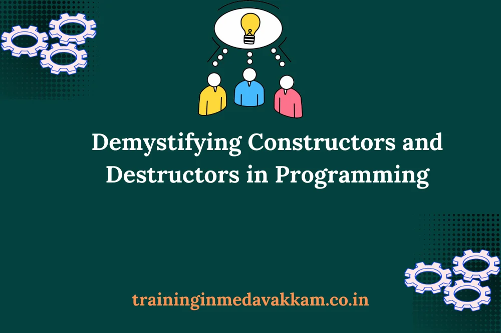 demystifting constructers and destructors in programming