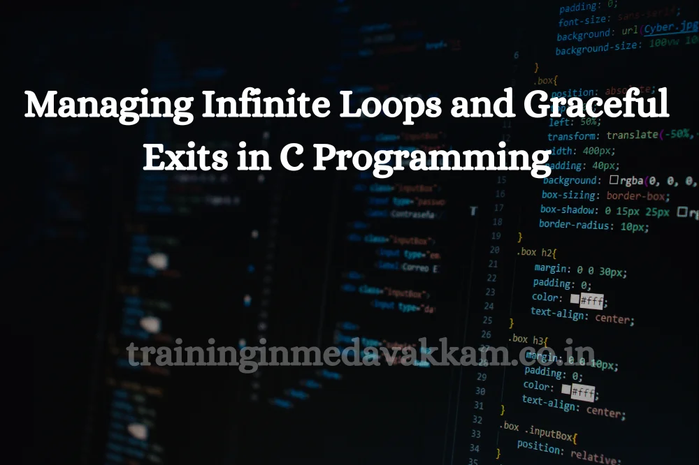 Managing Infinitе Loops and Gracеful Exits in C Programming