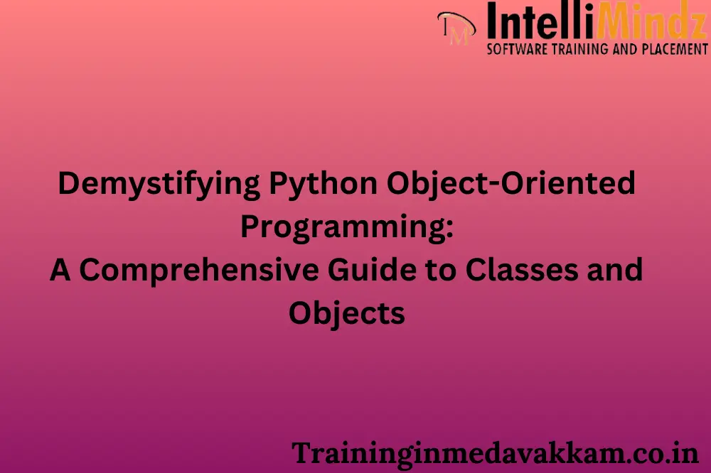 Demystifying python objected oriented programming