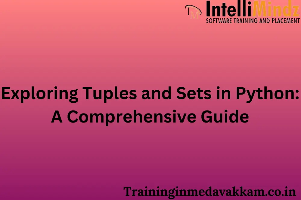 Exploring tuples and sets in python