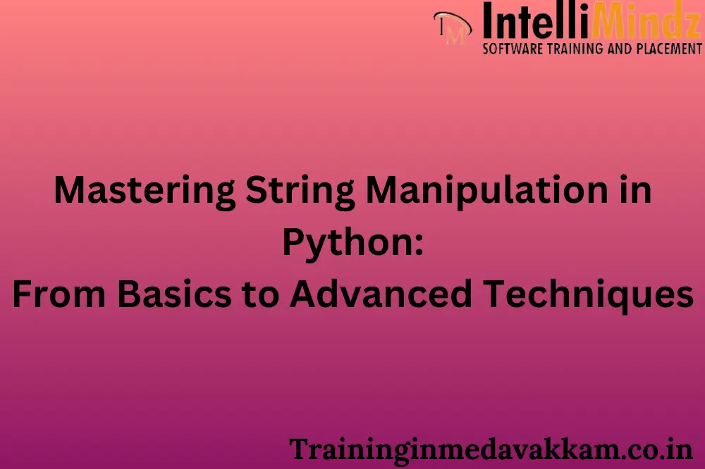 mastering string manipulation python